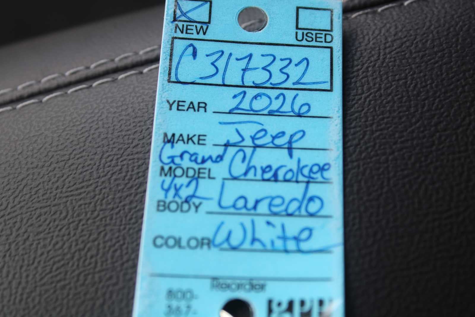 2026 Jeep Grand Cherokee Laredo Altitude