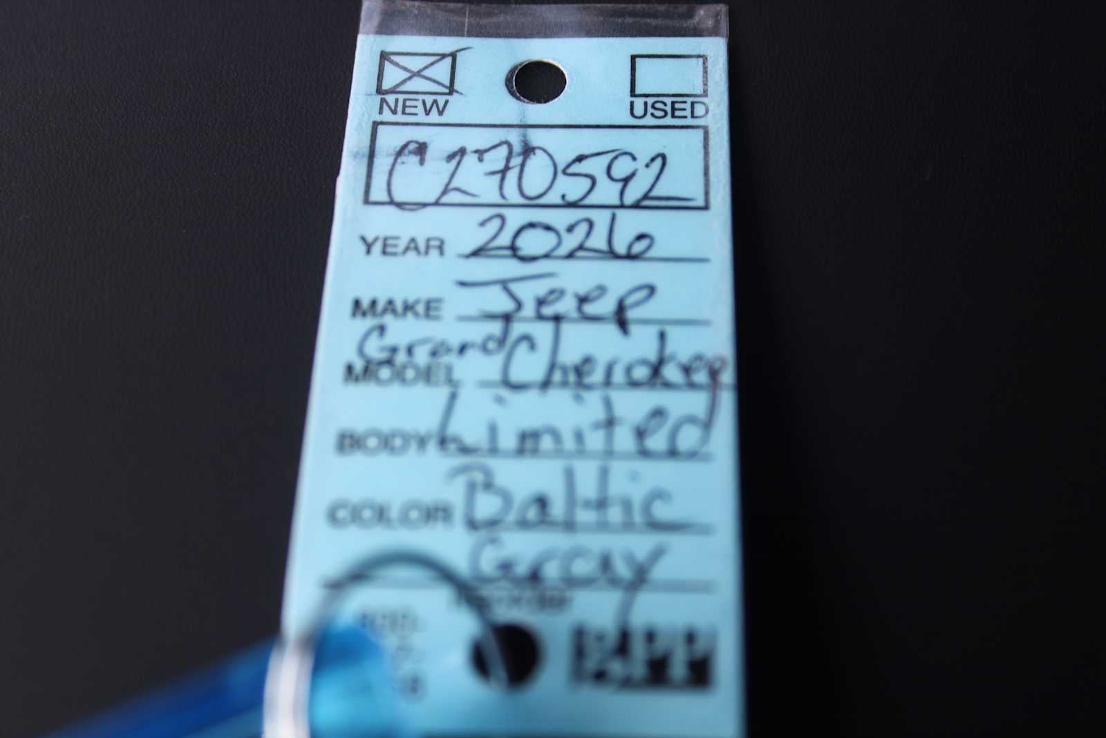 2026 Jeep Grand Cherokee Limited Reserve