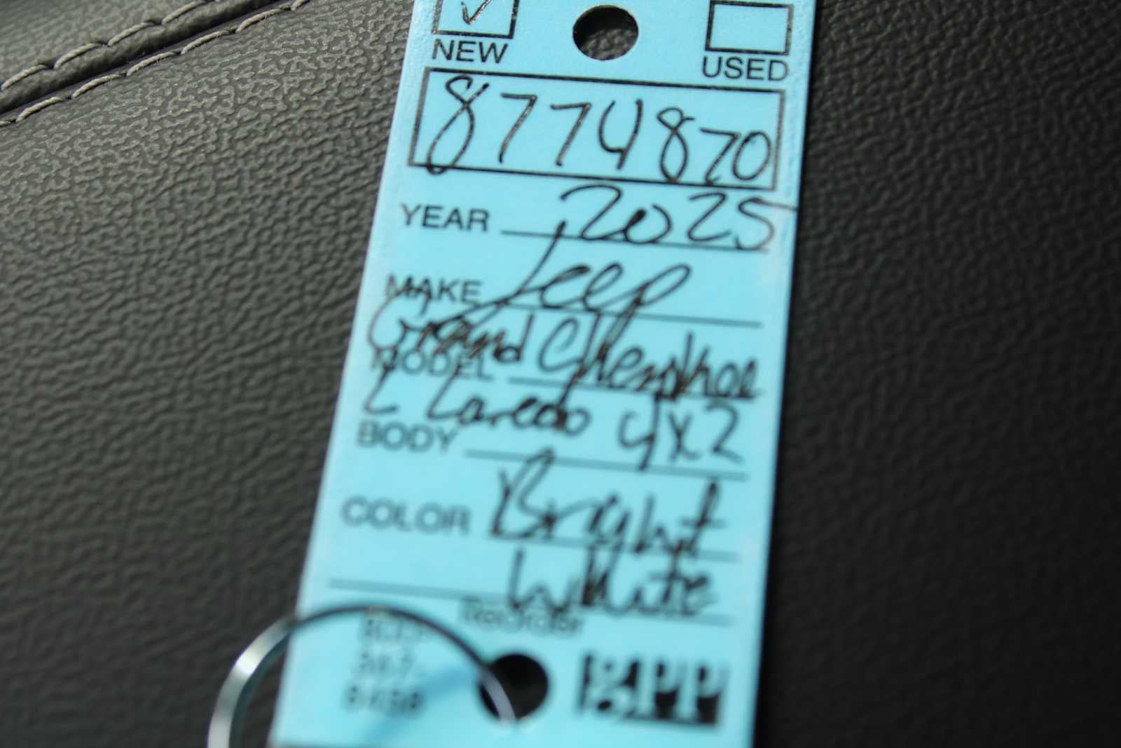 2025 Jeep Grand Cherokee GRAND CHEROKEE L ALTITUDE X 4X2