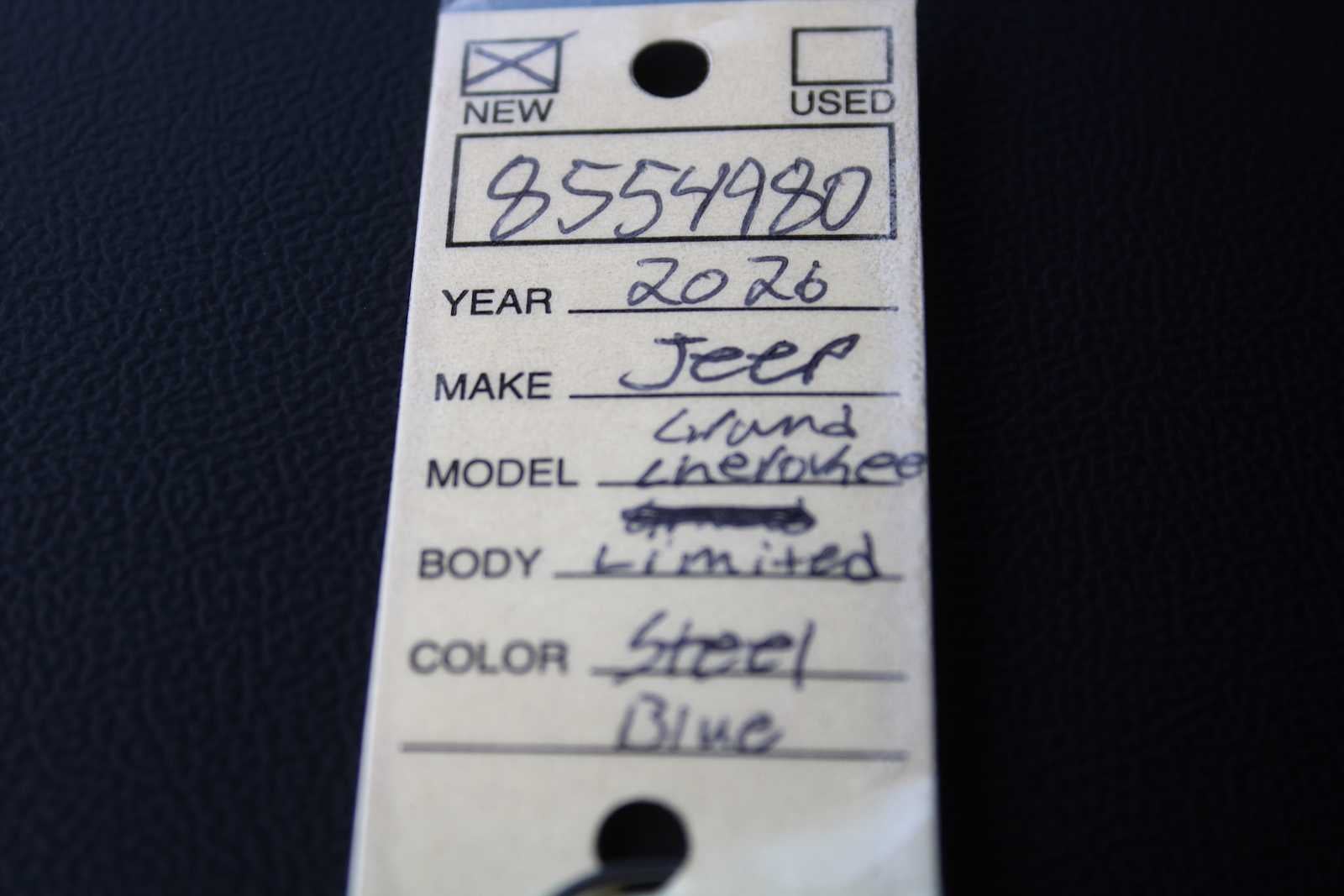 2026 Jeep Grand Cherokee L Limited