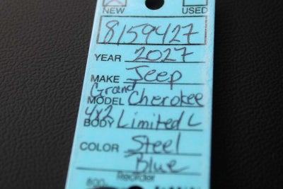 2027 Jeep Grand Cherokee L Limited