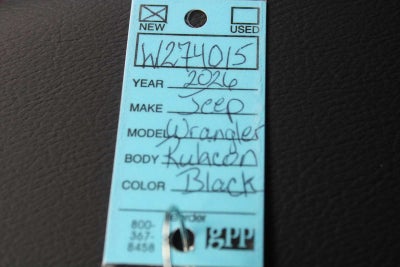 2026 Jeep Wrangler WRANGLER 4-DOOR RUBICON X