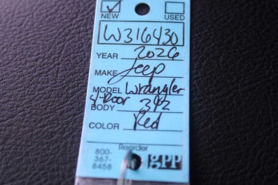 2026 Jeep Wrangler Willys 392