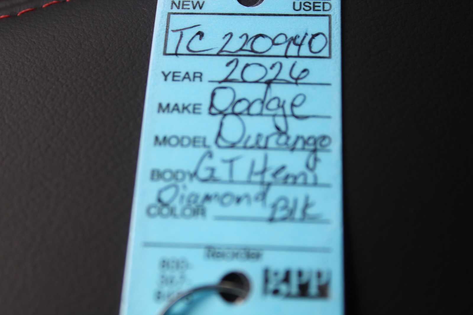 2026 Dodge Durango DURANGO GT PLUS AWD HEMI V8