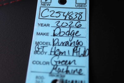 2026 Dodge Durango DURANGO GT PLUS AWD HEMI V8