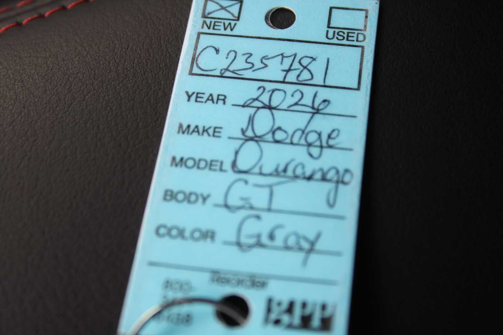 2026 Dodge Durango DURANGO GT PLUS AWD HEMI V8