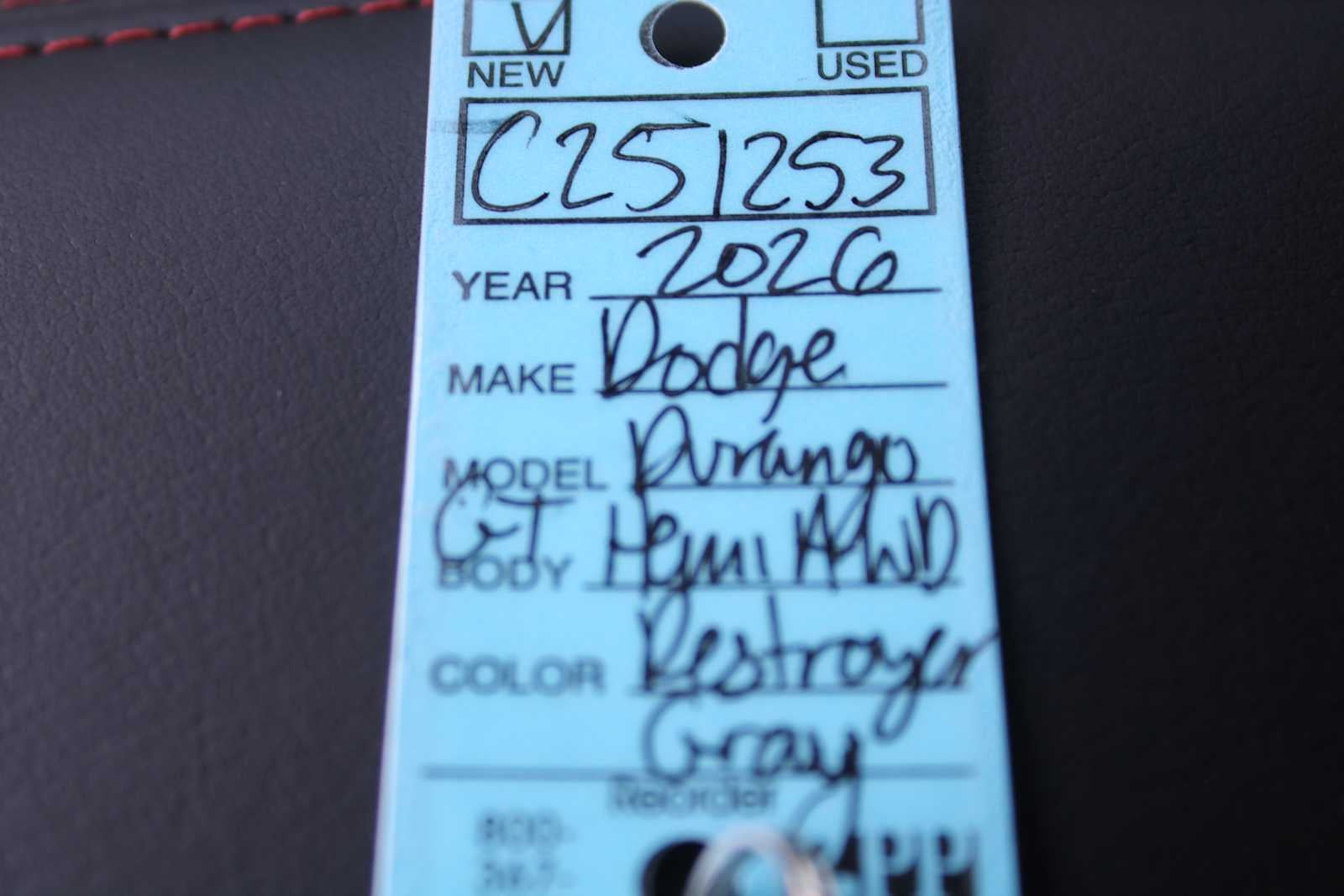 2026 Dodge Durango DURANGO GT PLUS AWD HEMI V8