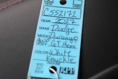 2027 Dodge Durango GT Plus HEMI