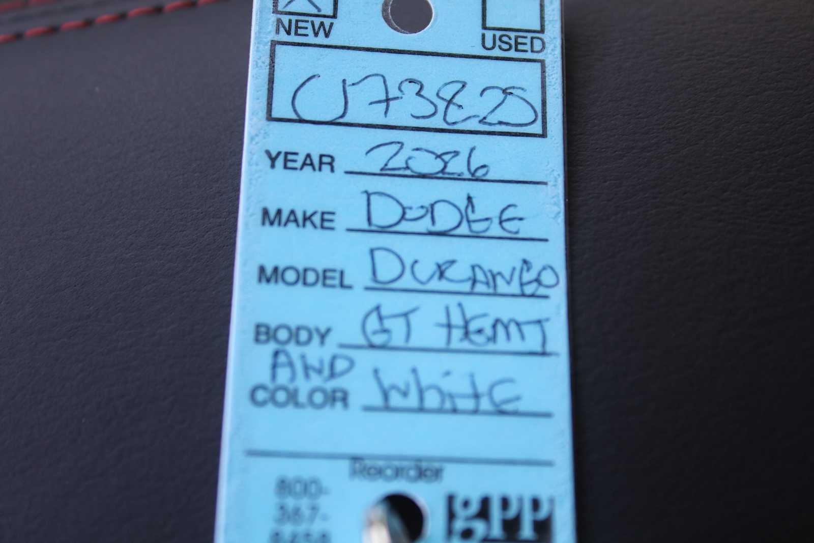 2026 Dodge Durango DURANGO GT PLUS AWD HEMI V8