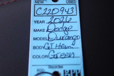 2026 Dodge Durango DURANGO GT PLUS AWD HEMI V8