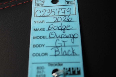 2026 Dodge Durango DURANGO GT PLUS AWD HEMI V8