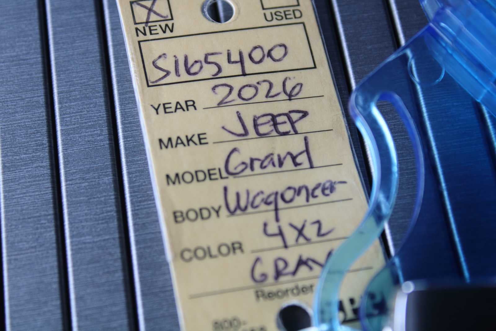 2026 Jeep Grand Wagoneer 4x2