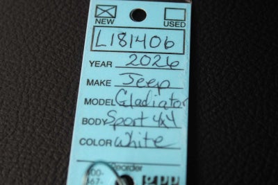 2026 Jeep Gladiator GLADIATOR SPORT 4X4