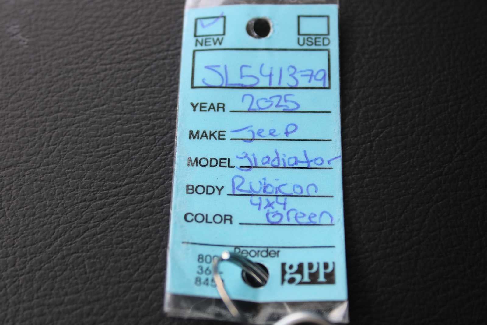 2025 Jeep Gladiator GLADIATOR RUBICON 4X4