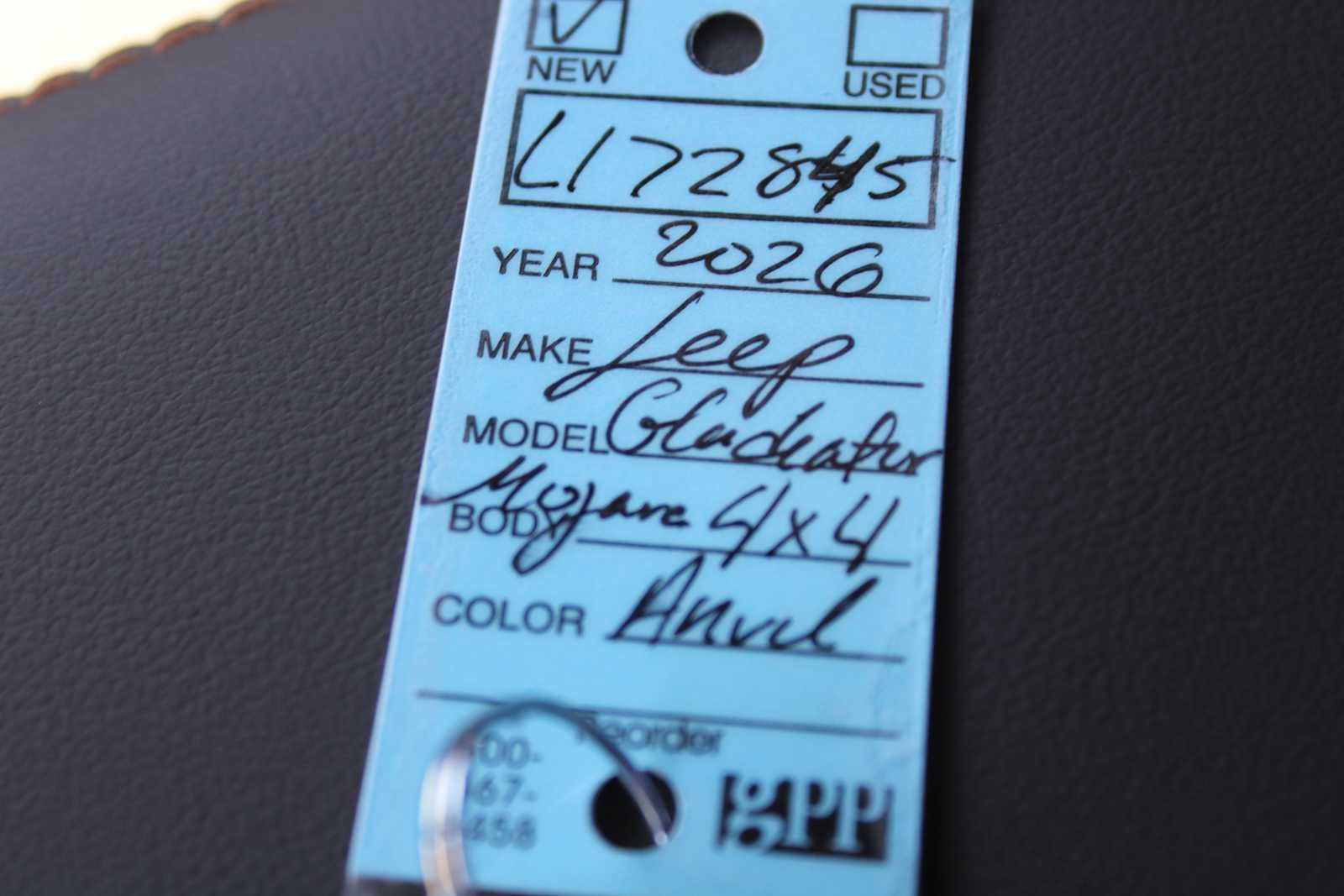 2026 Jeep Gladiator GLADIATOR MOJAVE X 4X4