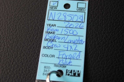 2026 RAM Ram 1500 RAM 1500 BIG HORN CREW CAB 4X2 5'7' BOX