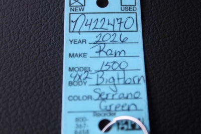 2026 RAM 1500 Big Horn