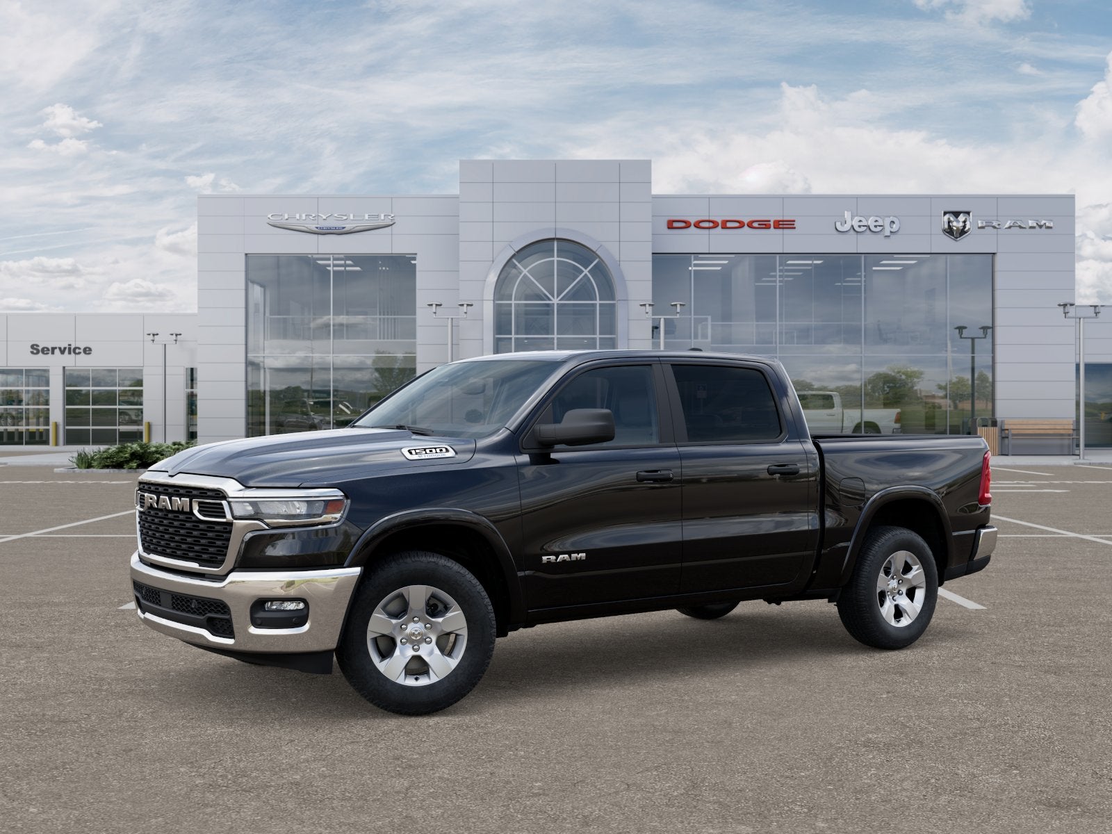2025 RAM Ram 1500 RAM 1500 BIG HORN CREW CAB 4X2 5'7' BOX