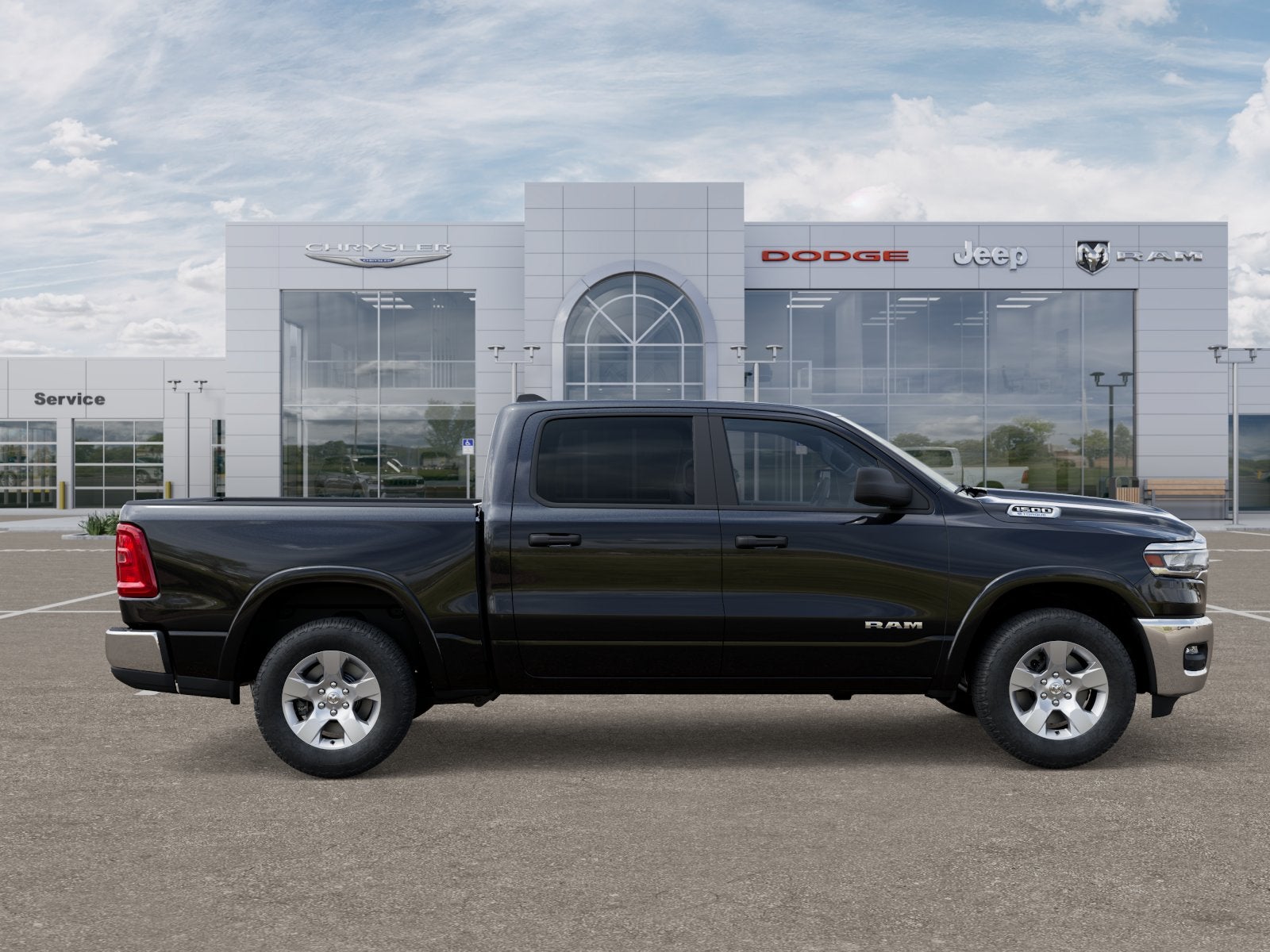 2025 RAM Ram 1500 RAM 1500 BIG HORN CREW CAB 4X2 5'7' BOX