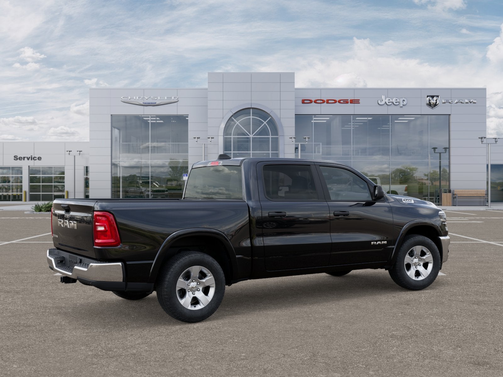 2025 RAM Ram 1500 RAM 1500 BIG HORN CREW CAB 4X2 5'7' BOX