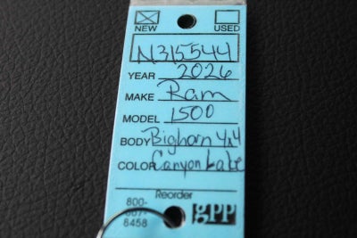 2026 RAM Ram 1500 RAM 1500 BIG HORN CREW CAB 4X2 5'7' BOX