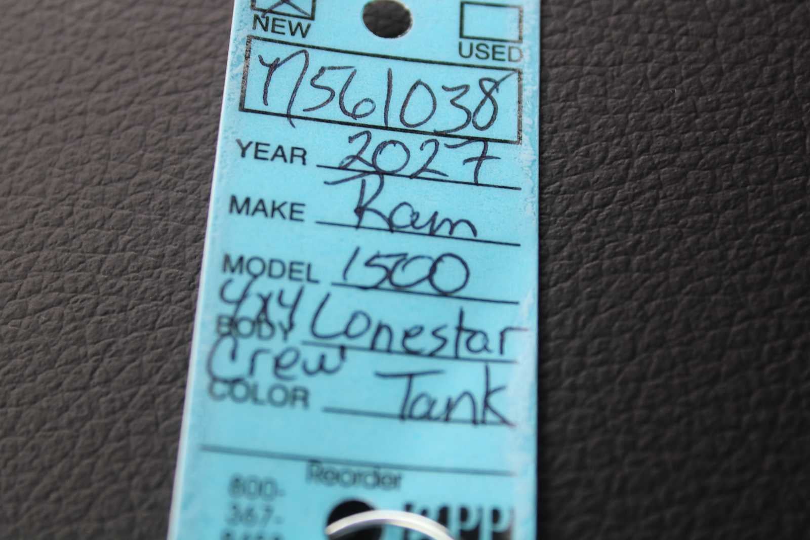 2027 RAM 1500 Big Horn