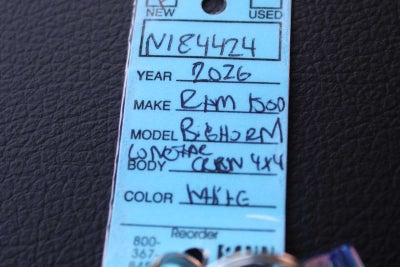 2026 RAM Ram 1500 RAM 1500 BIG HORN CREW CAB 4X4 5'7' BOX