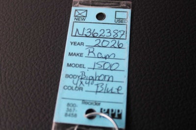 2026 RAM Ram 1500 RAM 1500 BIG HORN CREW CAB 4X4 5'7' BOX