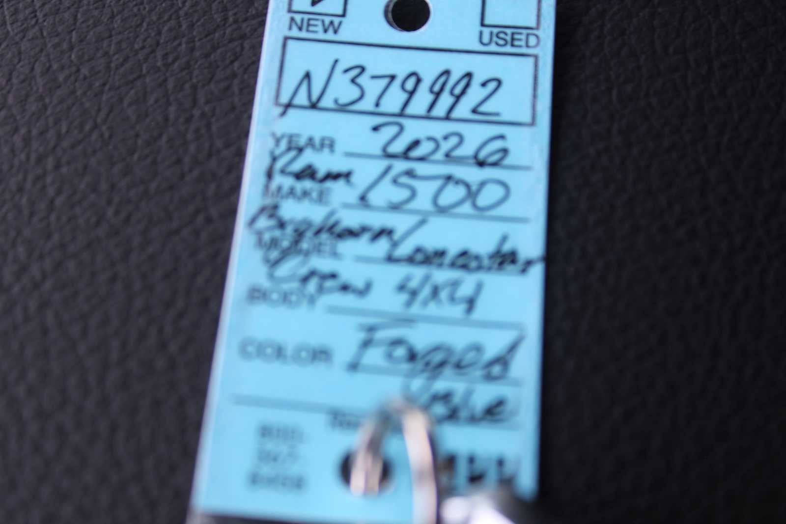 2026 RAM Ram 1500 RAM 1500 BIG HORN CREW CAB 4X4 5'7' BOX