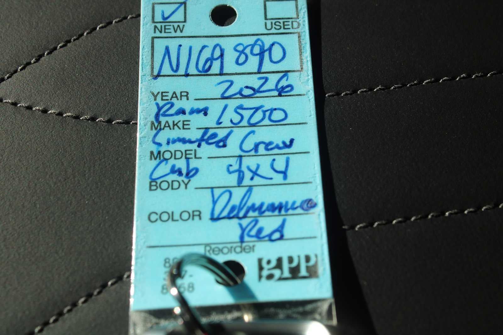 2026 RAM Ram 1500 RAM 1500 LIMITED CREW CAB 4X4 5'7' BOX