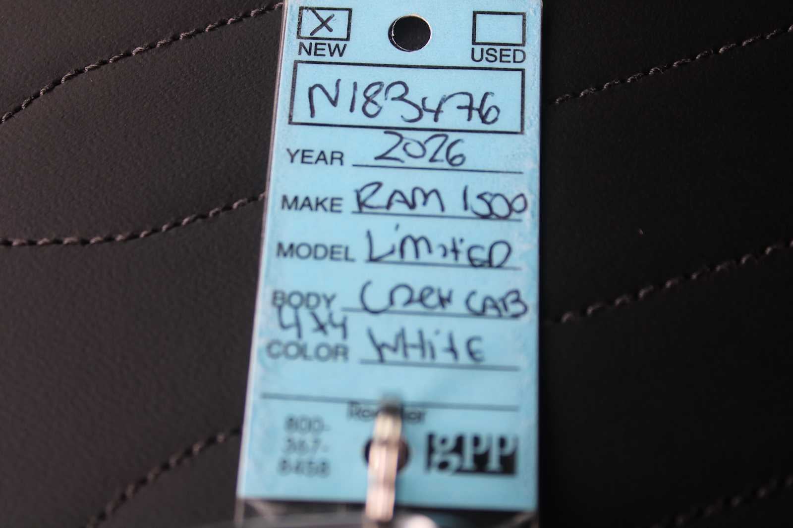 2026 RAM Ram 1500 RAM 1500 LIMITED CREW CAB 4X4 5'7' BOX