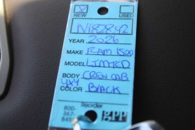 2026 RAM Ram 1500 RAM 1500 LIMITED LONGHORN CREW CAB 4X4 5'7' BOX