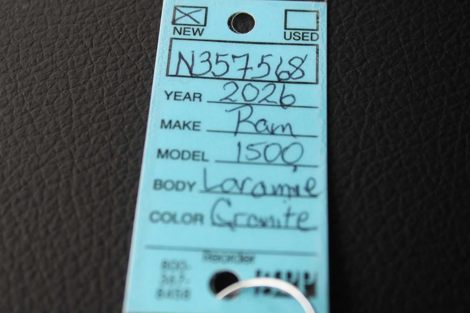 2026 RAM Ram 1500 RAM 1500 LARAMIE CREW CAB 4X4 5'7' BOX