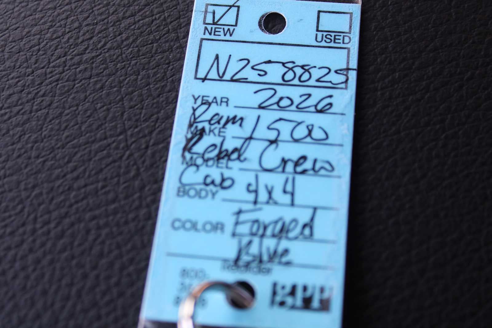 2026 RAM Ram 1500 RAM 1500 REBEL CREW CAB 4X4 5'7' BOX