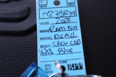 2026 RAM Ram 1500 RAM 1500 REBEL CREW CAB 4X4 5'7' BOX