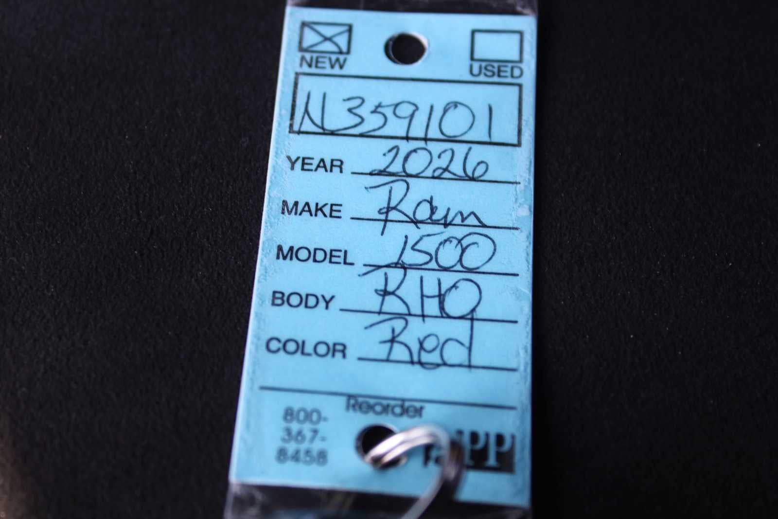 2026 RAM Ram 1500 RAM 1500 RHO CREW CAB 4X4 5'7' BOX