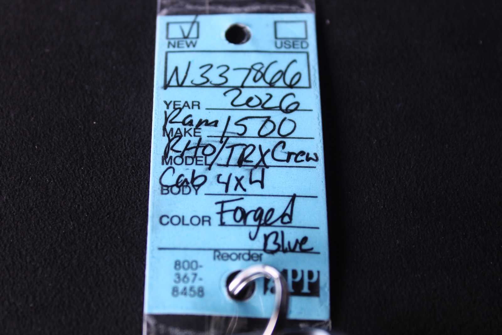 2026 RAM Ram 1500 RAM 1500 RHO CREW CAB 4X4 5'7' BOX