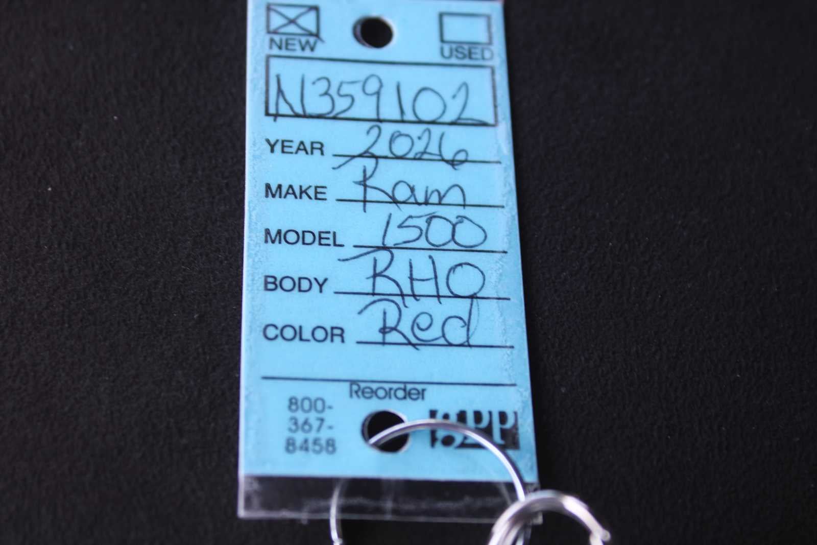 2026 RAM Ram 1500 RAM 1500 RHO CREW CAB 4X4 5'7' BOX