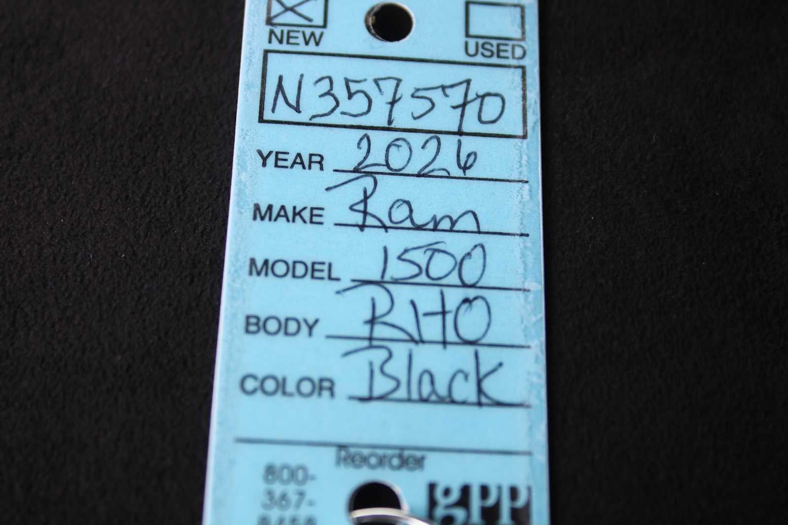 2026 RAM Ram 1500 RAM 1500 RHO CREW CAB 4X4 5'7' BOX