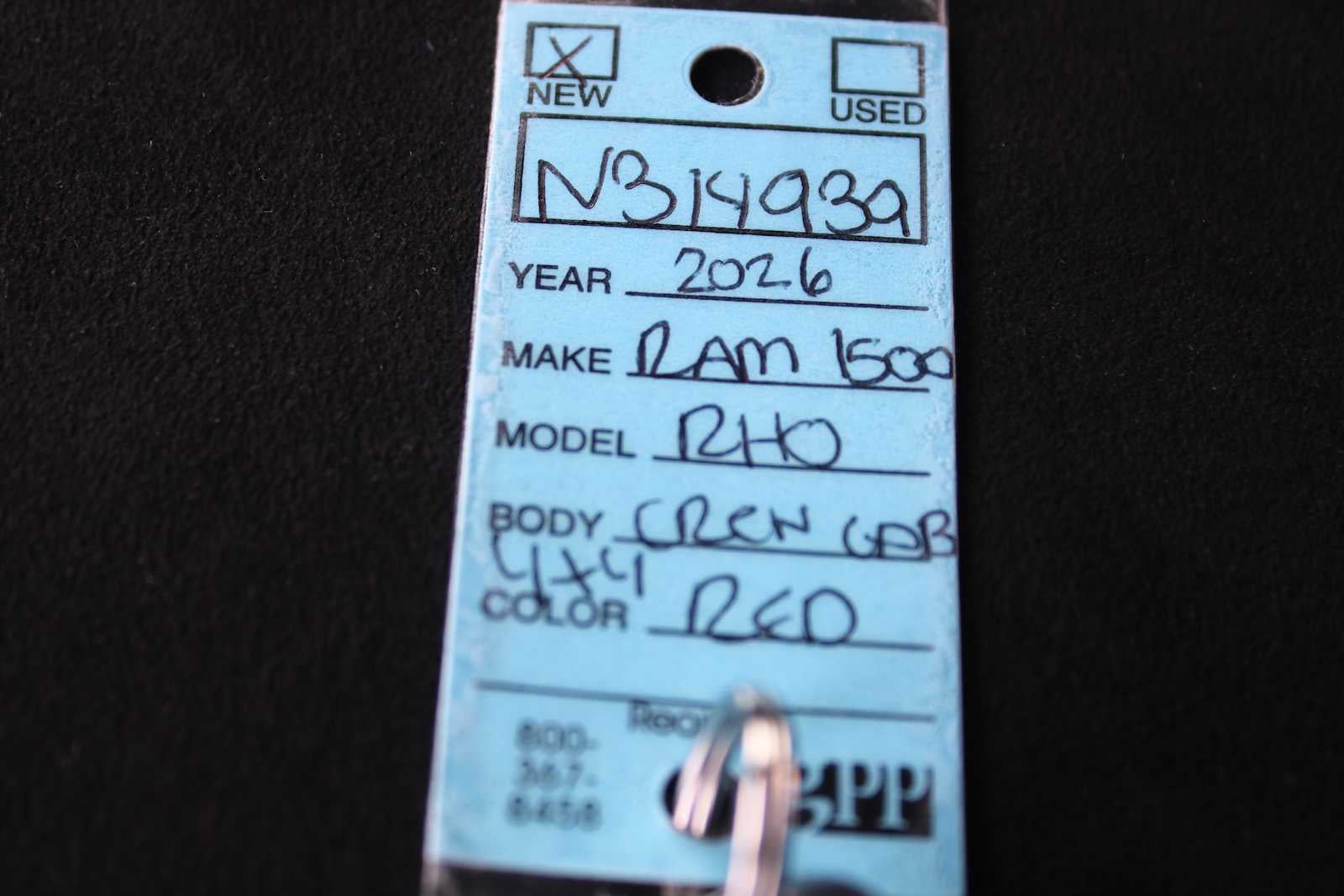 2026 RAM Ram 1500 RAM 1500 RHO CREW CAB 4X4 5'7' BOX