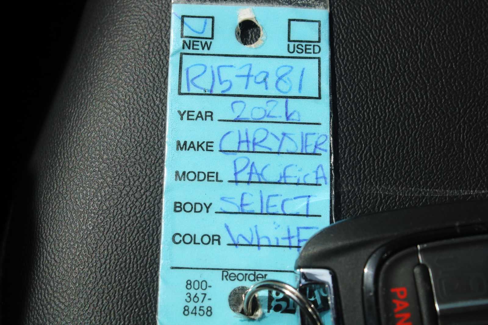 2026 Chrysler Pacifica Select