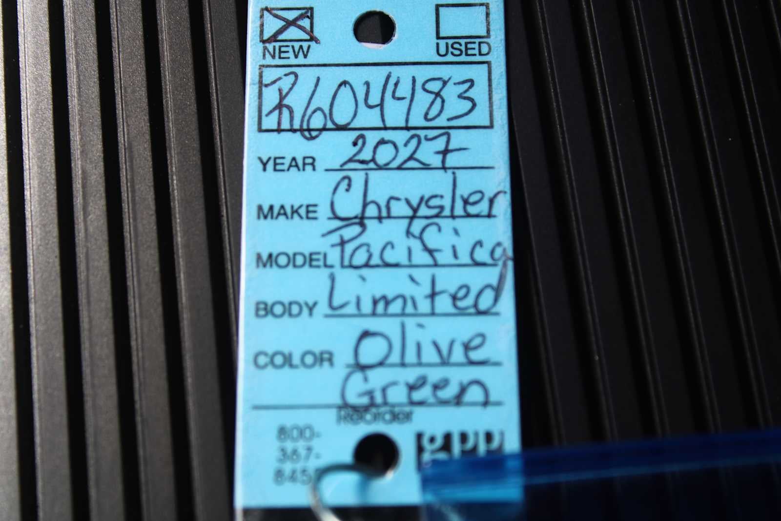 2027 Chrysler Pacifica Limited