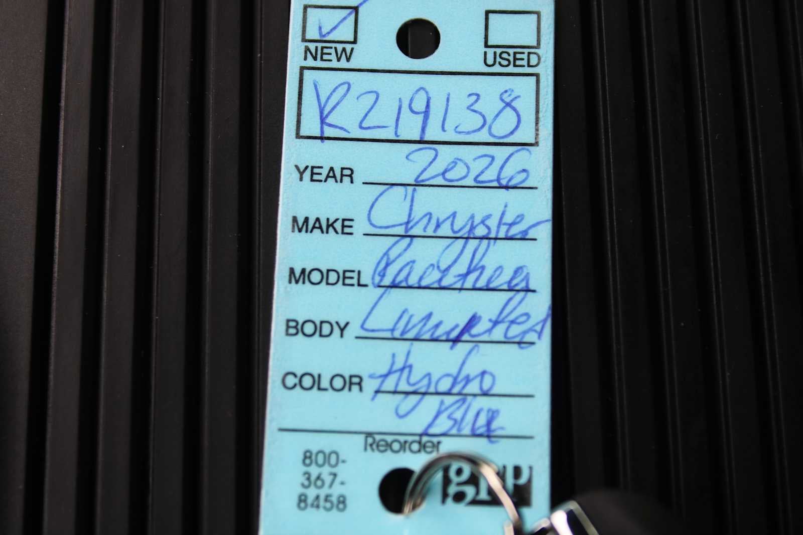 2026 Chrysler Pacifica PACIFICA LIMITED