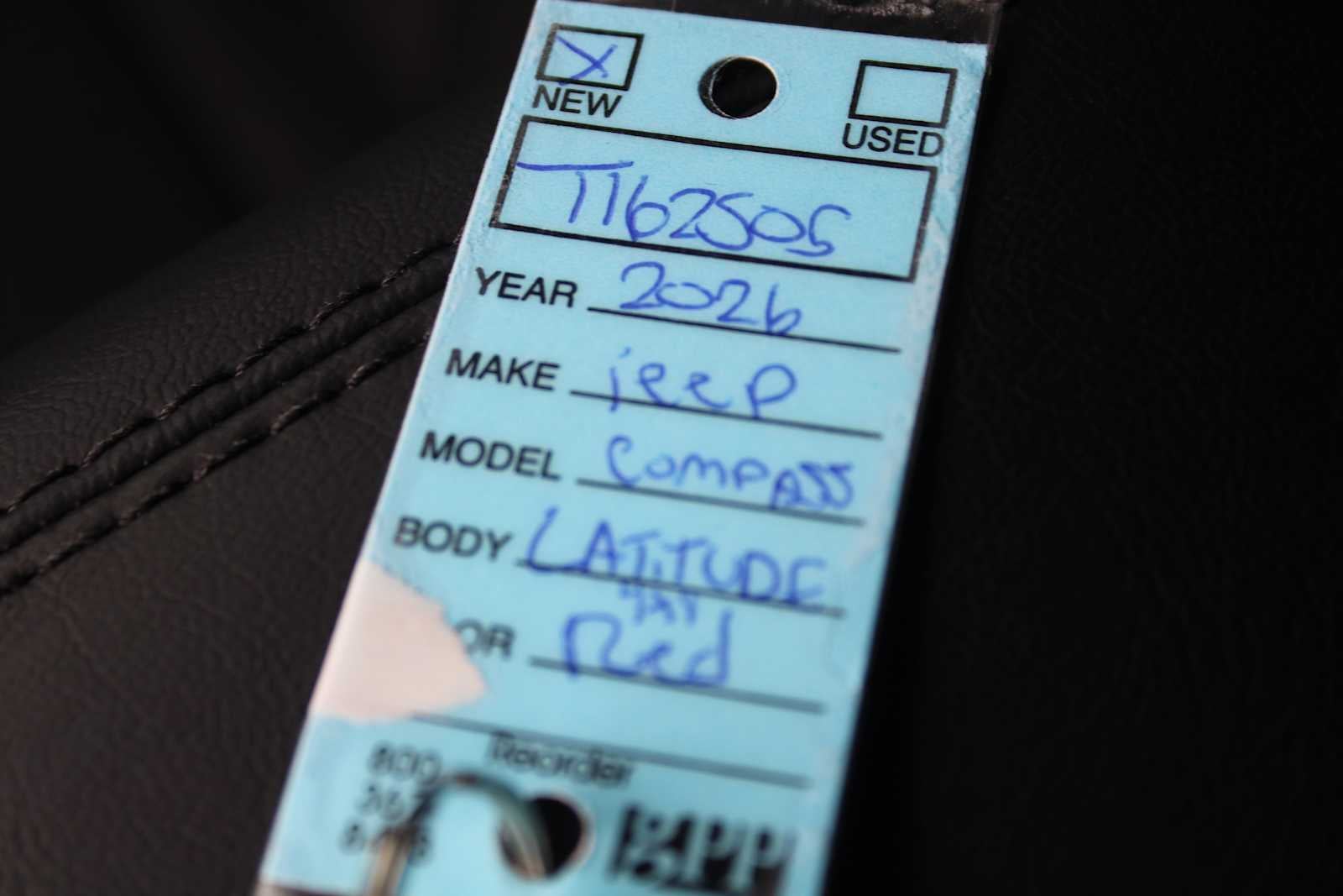 2026 Jeep Compass COMPASS LATITUDE ALTITUDE 4X4