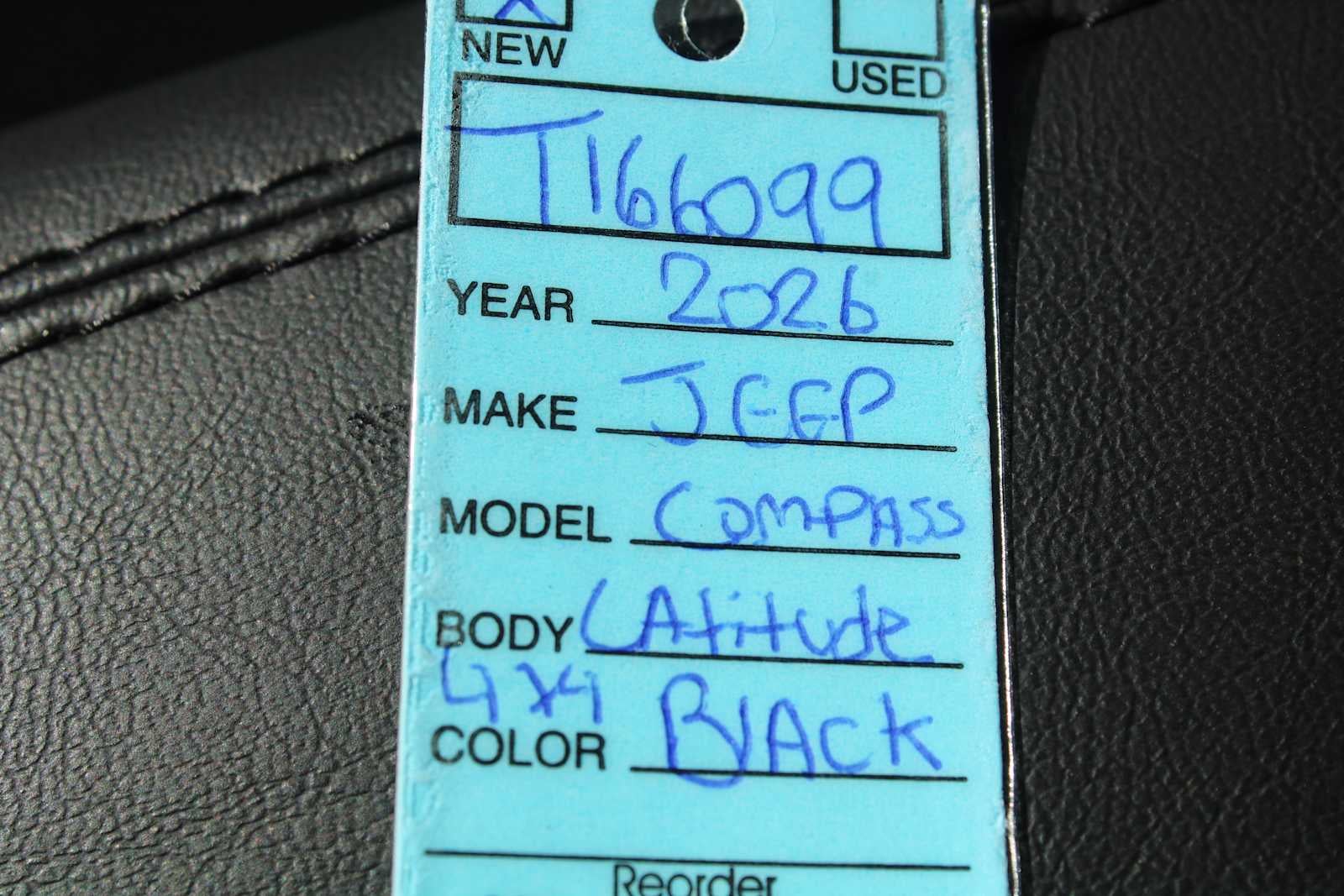 2026 Jeep Compass COMPASS LATITUDE ALTITUDE 4X4