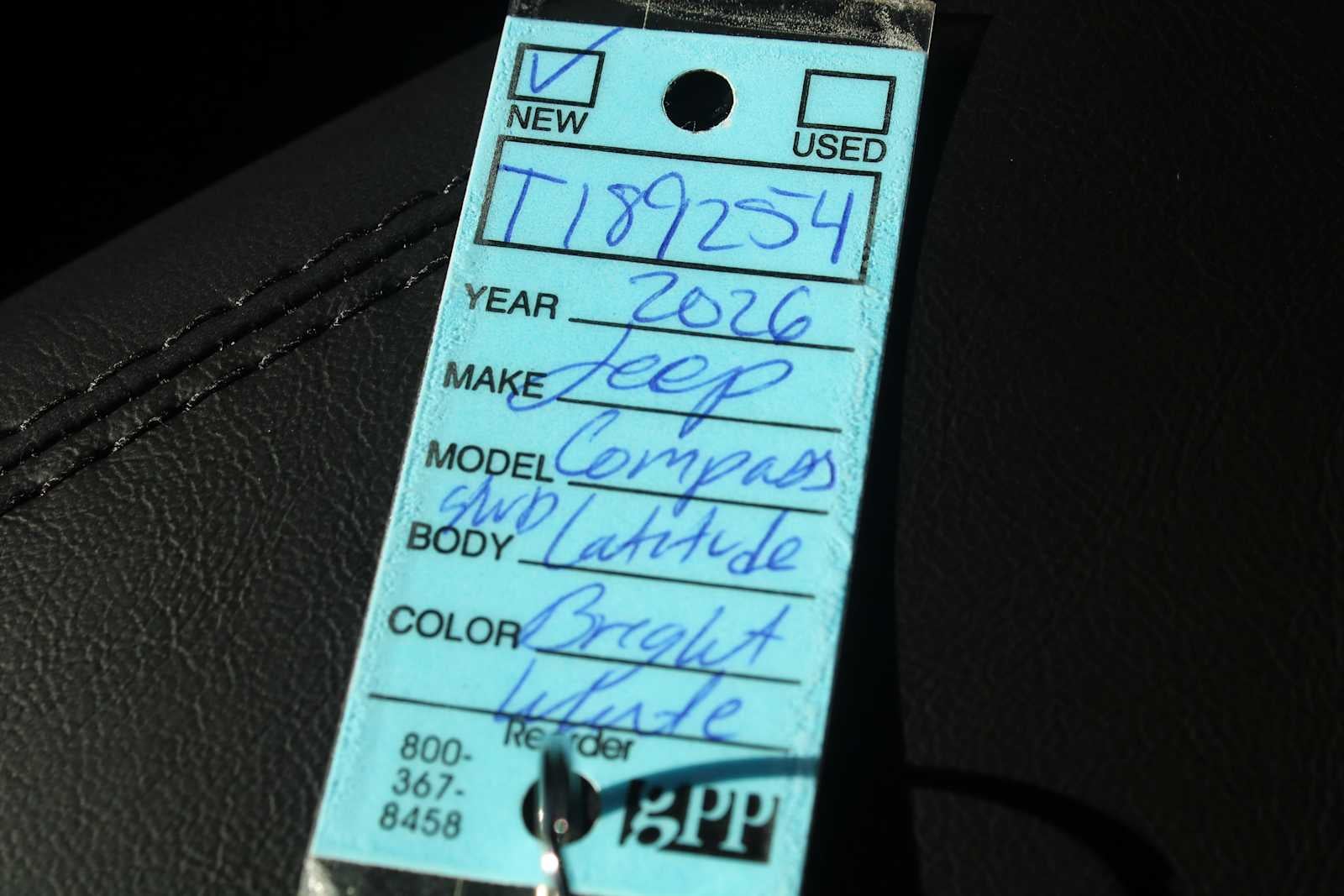 2026 Jeep Compass COMPASS LATITUDE ALTITUDE 4X4