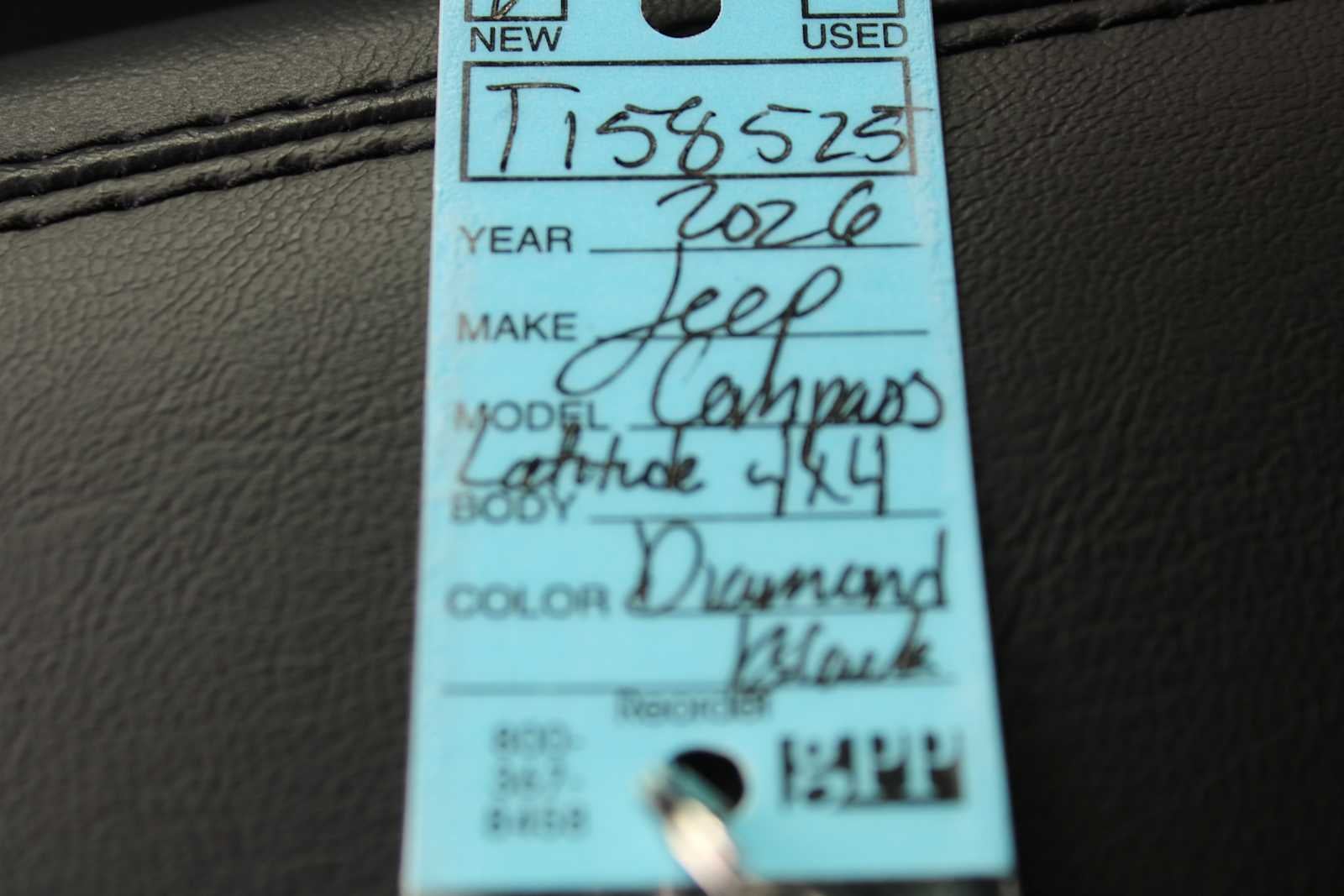 2026 Jeep Compass COMPASS LATITUDE ALTITUDE 4X4