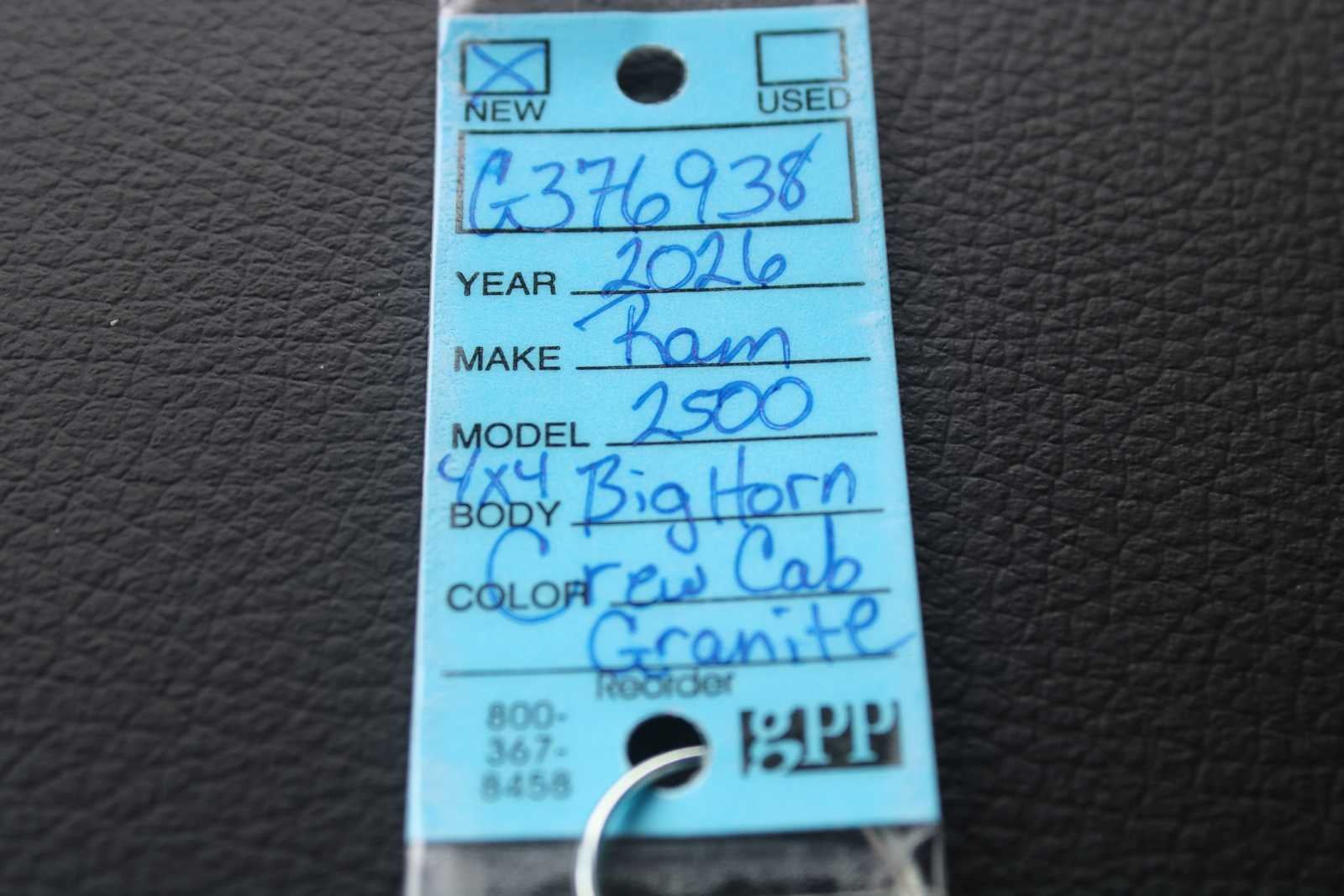 2027 RAM 2500 Big Horn