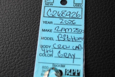 2026 RAM Ram 2500 RAM 2500 BIG HORN CREW CAB 4X4 6'4' BOX