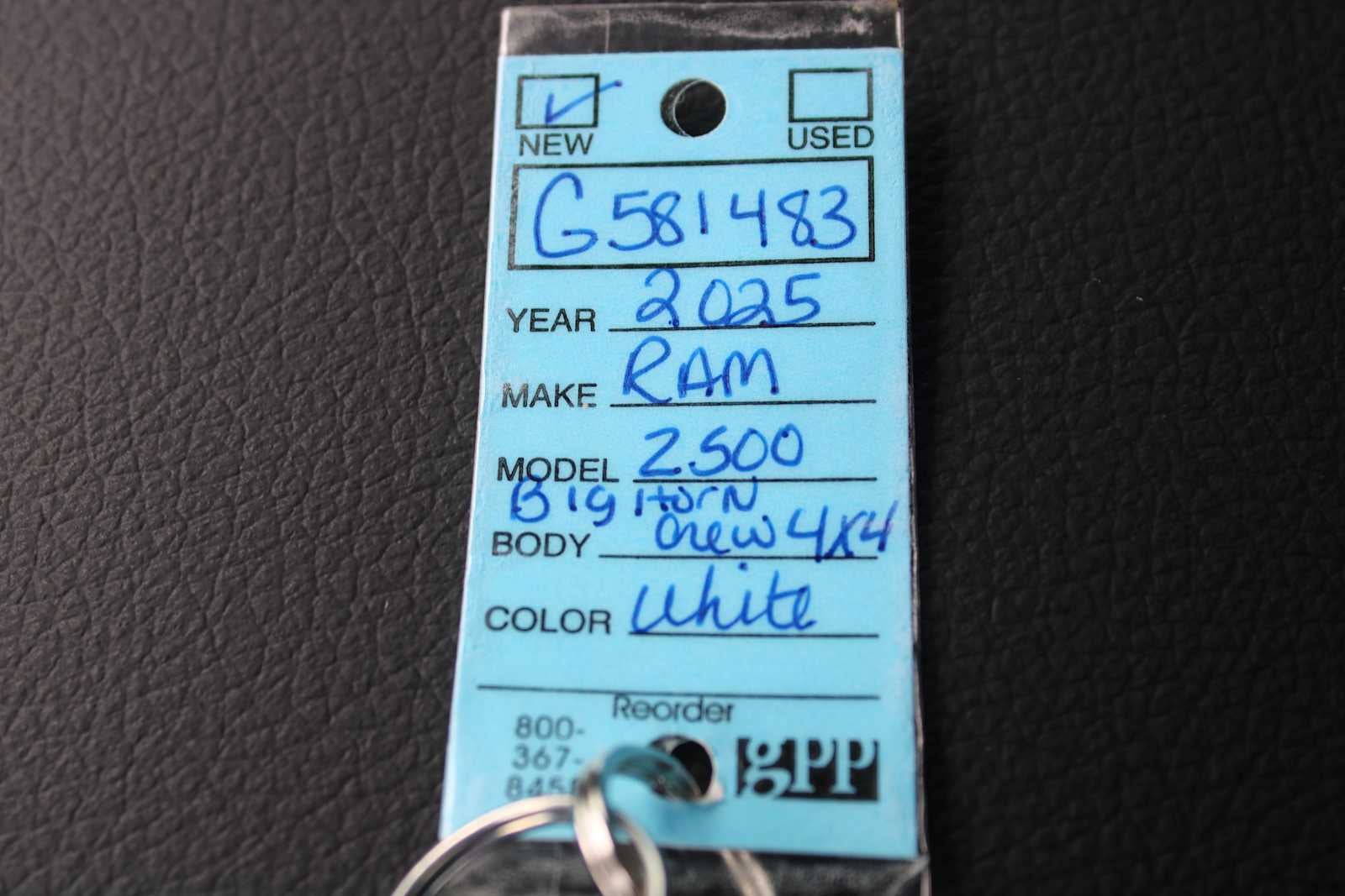 2025 RAM Ram 2500 RAM 2500 BIG HORN CREW CAB 4X4 6'4' BOX